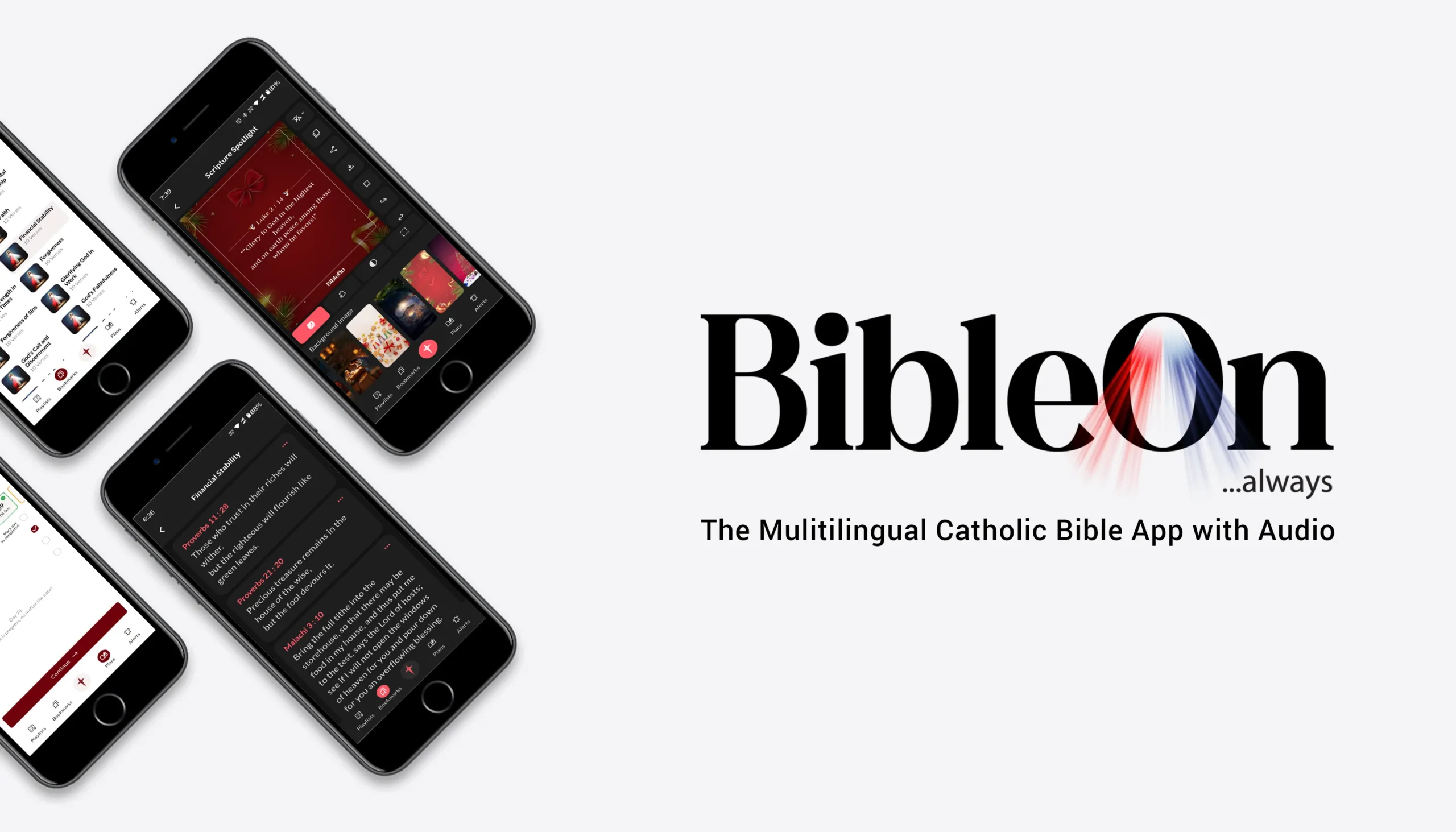 Discover New Features in BibleOn – The Catholic Bible App with Audio